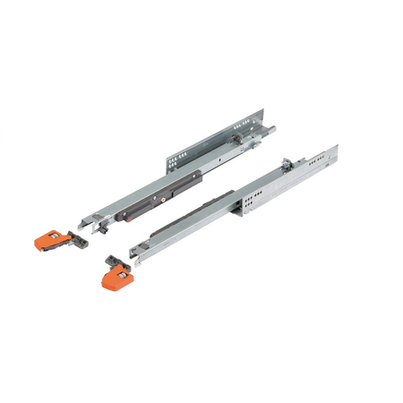 Blum Movento Vollauszug, mit Tip-on, 70kg, NL 450 mm